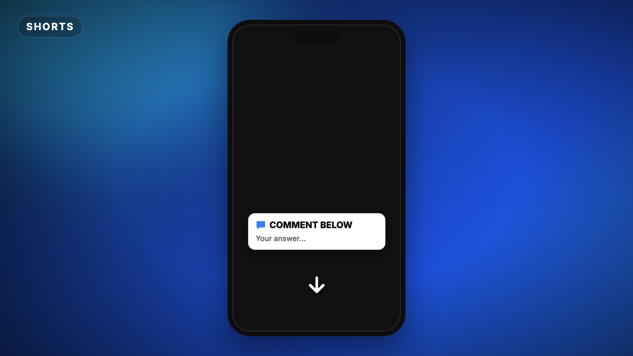 Comment Below Prompt (Shorts)