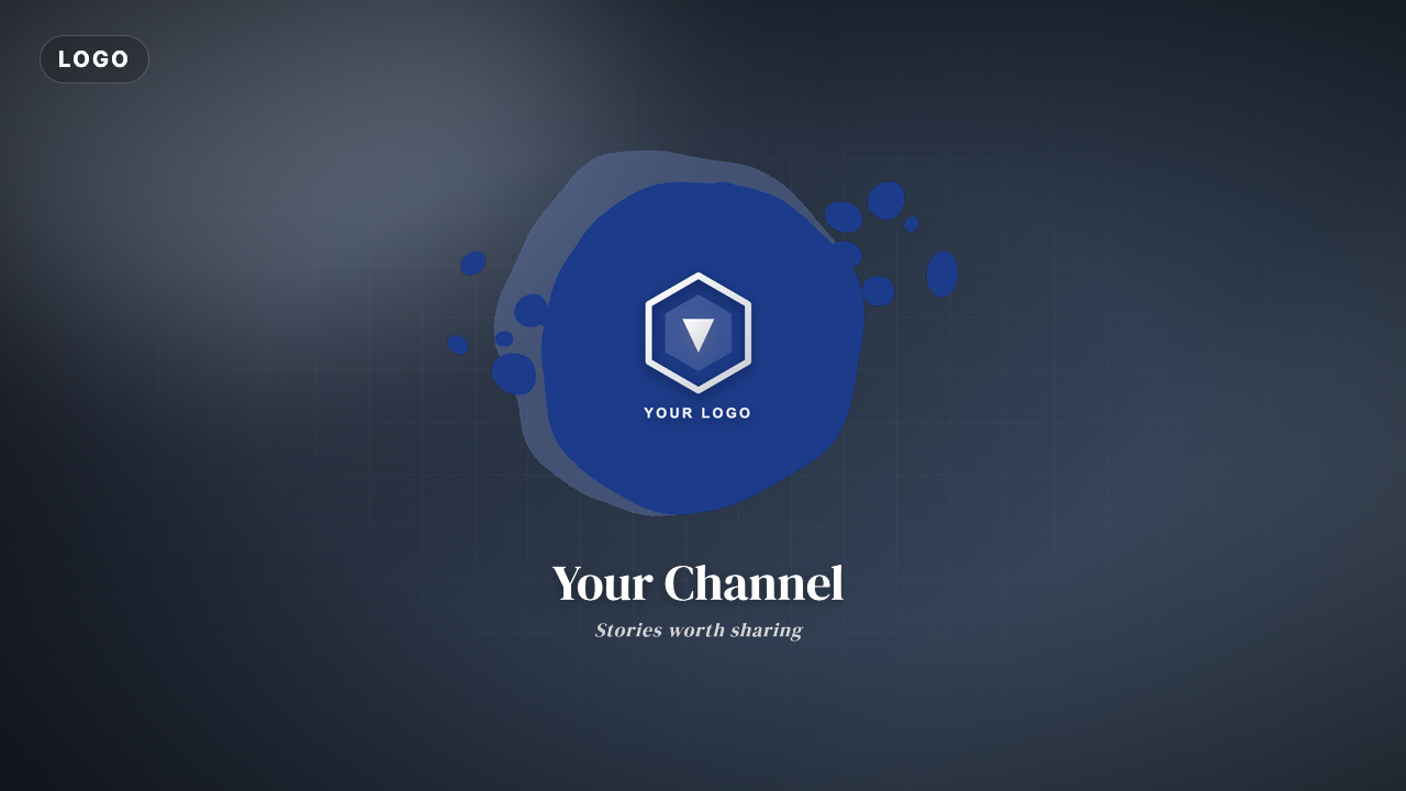 Ink Splash Logo Reveal