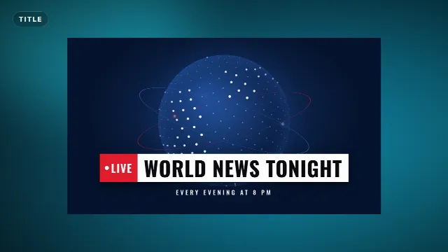 News Intro Opener