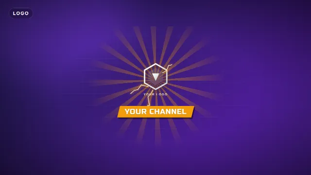 Energy Burst Gaming Logo Intro