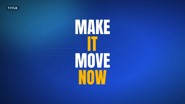 Kinetic Words Title