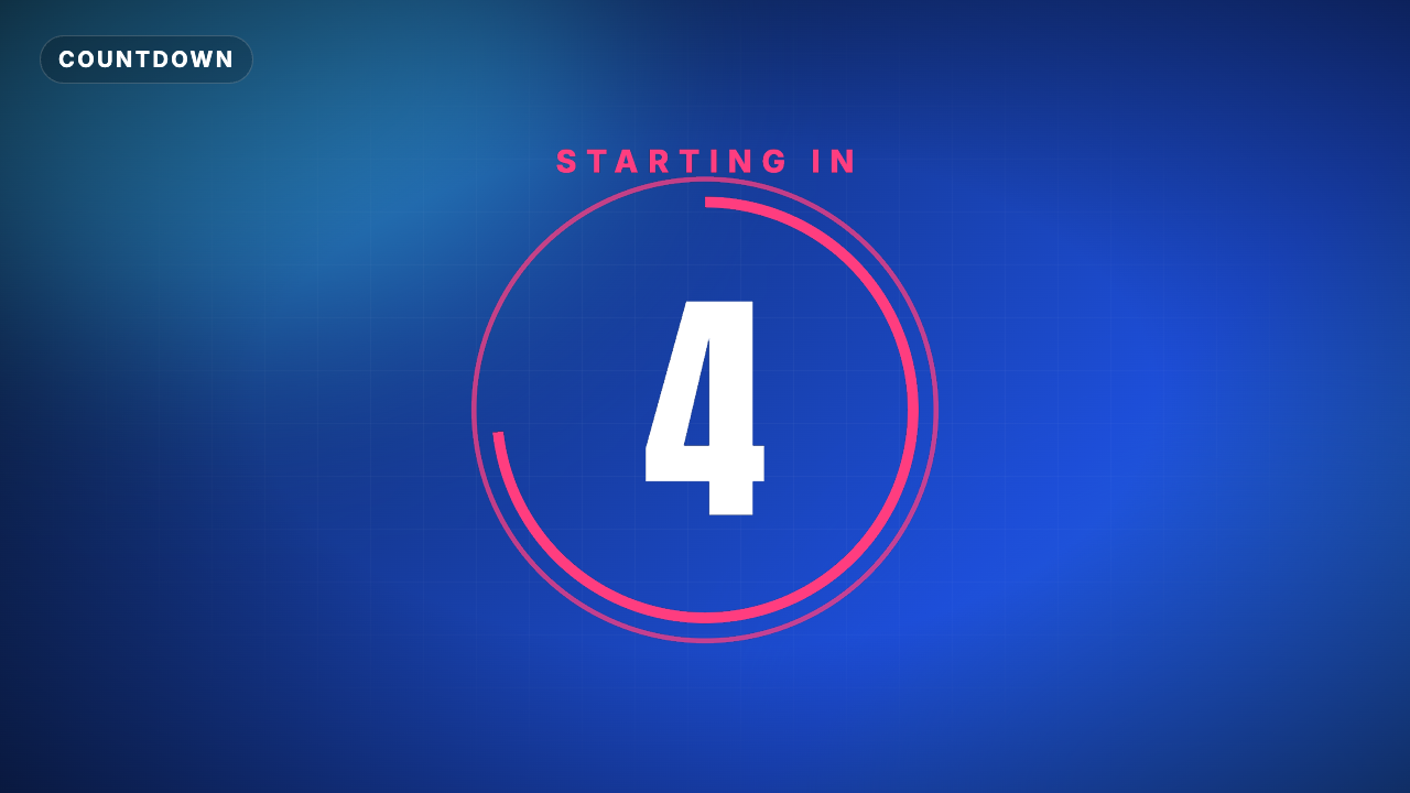 Countdown 5 to GO