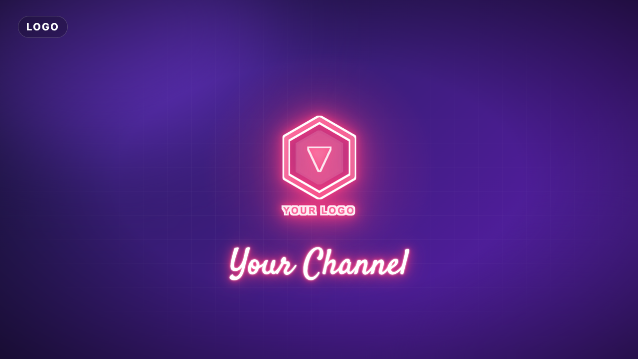 Neon Sign Logo Reveal