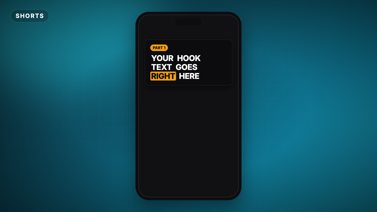 Hook Title Card (Shorts)